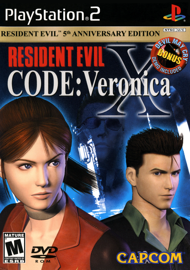 Resident Evil Code Veronica X (PS2) DUBLADO em Português do Brasil 