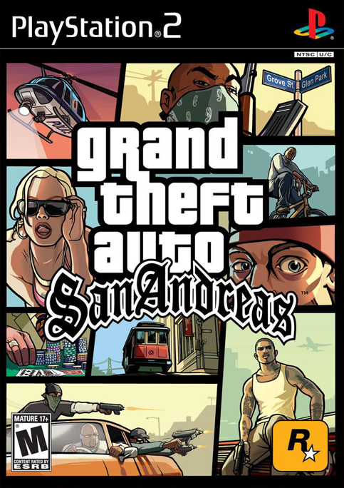 PS2] Grand Theft Auto San Andreas + Melhorias – Retro-Jogos