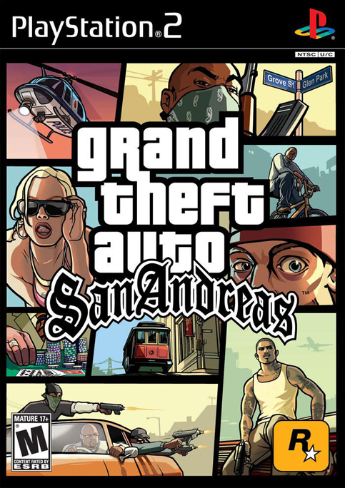 [PS2] Grand Theft Auto San Andreas + Melhorias