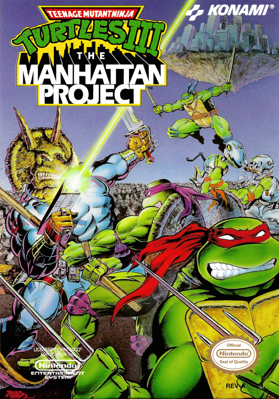 Teenage Mutant Ninja Turtles III – The Manhattan Project (Nintendo BR)