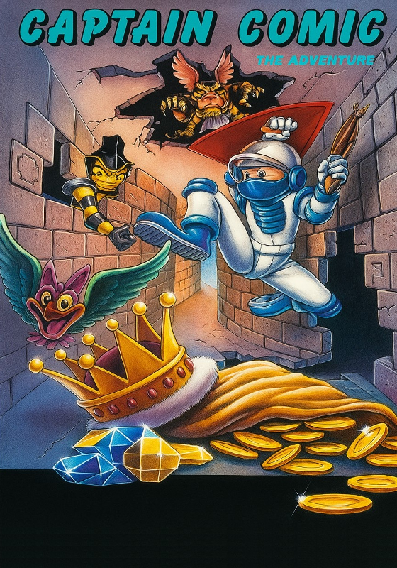 The Adventures of Captain Comic (Monkeys Traduções)