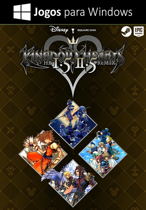 KINGDOM HEARTS HD 1.5 + 2.5 ReMIX (KH1)-(EPIC & STEAM)