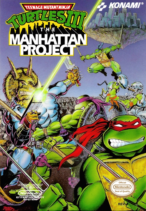Teenage Mutant Ninja Turtles III – The Manhattan Project (Nintendo BR)
