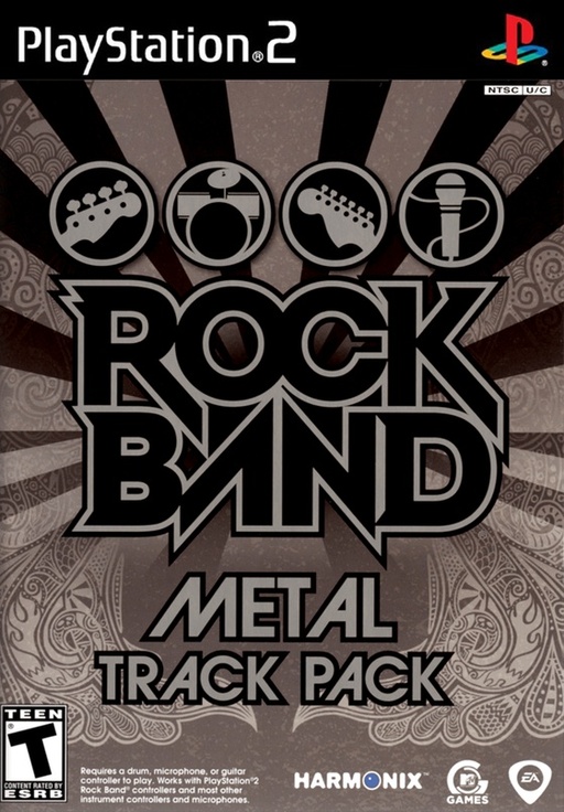Rock Band: Metal Track Pack (DualShock Patch)
